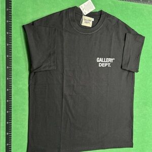 Gallery Dept Black Short Sleeve Tee